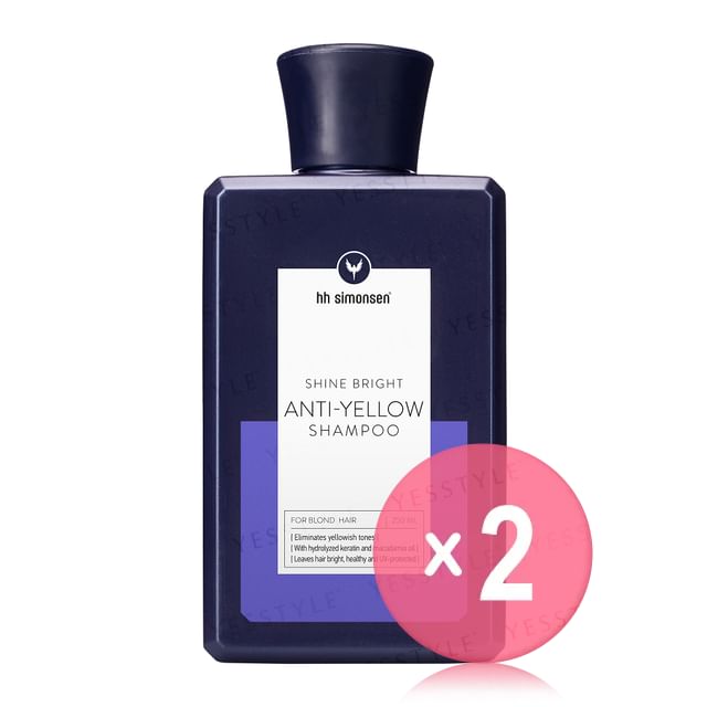 hh simonsen-Anti-Yellow Shampoo 2pcs Bundle Set