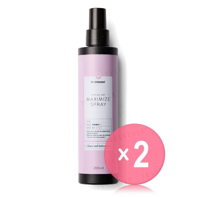 hh simonsen-Maximize Hair Spray 2pcs Bundle Set