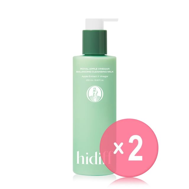 hidiff-Royal Apple Vinegar Balancing Cleansing Milk 2pcs Bundle Set