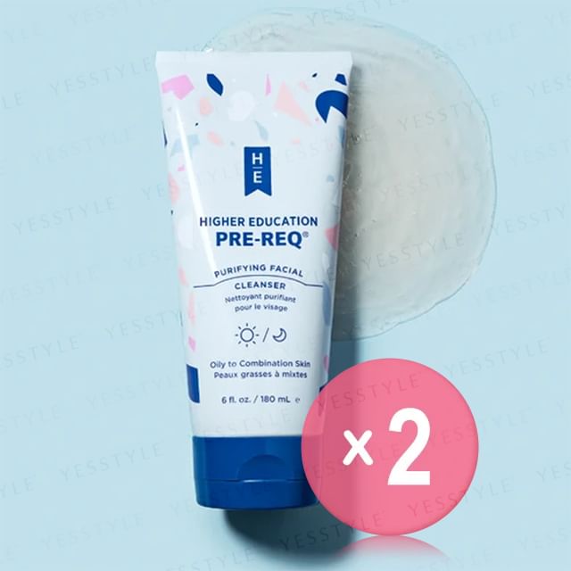 Higher Education Skincare-Pre-Req Purifying Facial Cleanser 2pcs Bundle Set