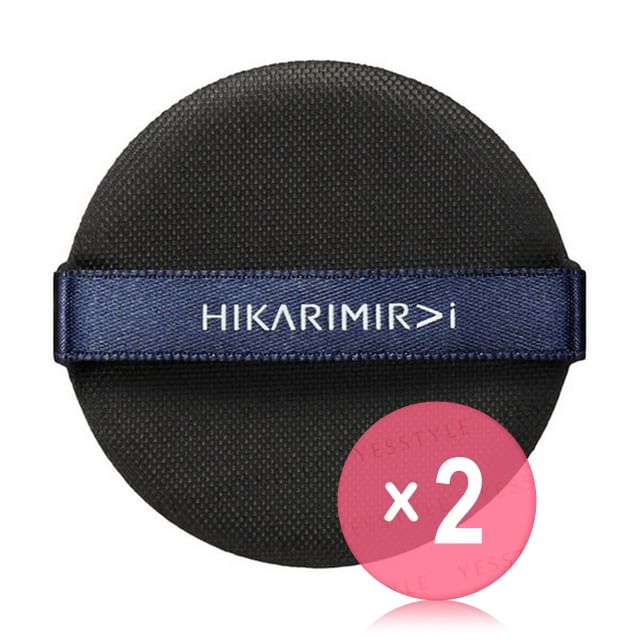 HIKARIMIRAI-Contrast Cushion Foundation Puff 2pcs Bundle Set