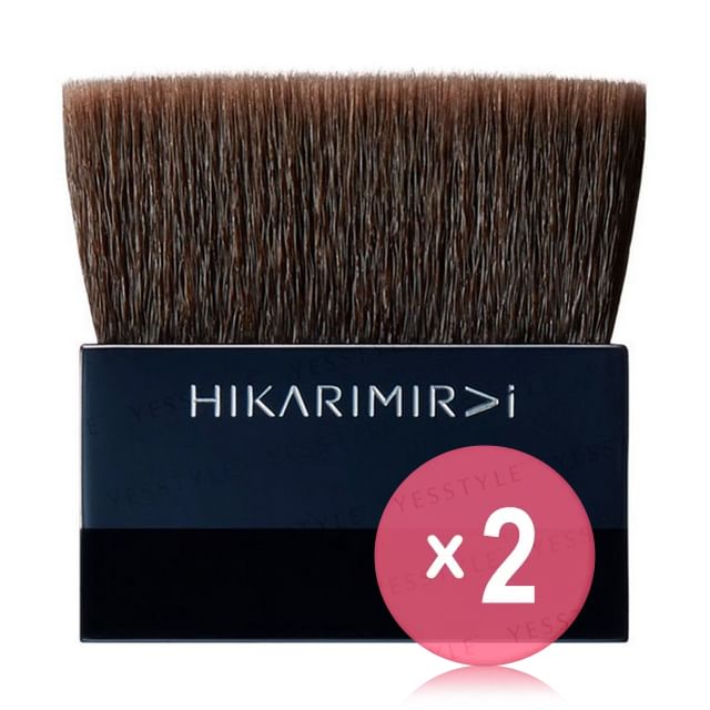 HIKARIMIRAI-Contrast Powder Foundation Brush 2pcs Bundle Set