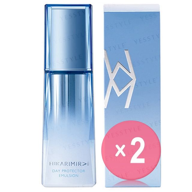 HIKARIMIRAI-Day Protector Emulsion SPF 30 PA 2pcs Bundle Set