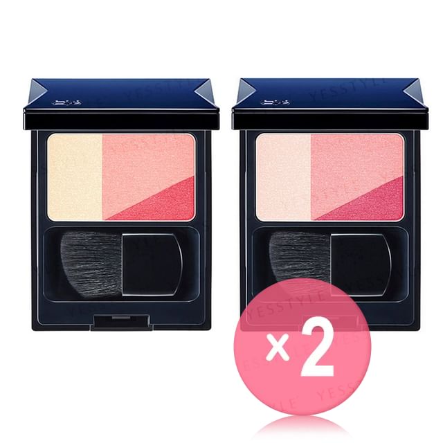 HIKARIMIRAI-Illuminate Powder Cheeks 2pcs Bundle Set