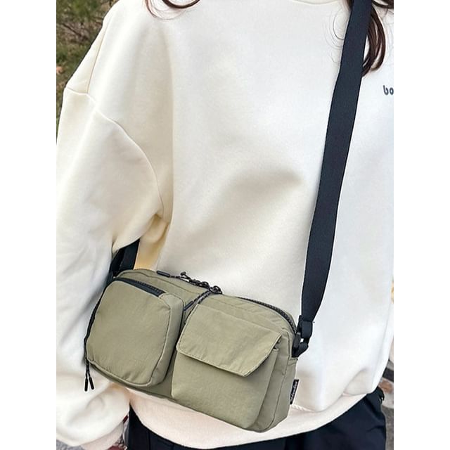 Hikuozy-Multi-Pocket Crossbody Bag
