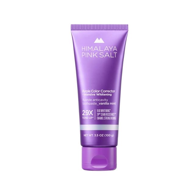 HIMALAYA PINKSALT-Purple Color Corrector Intensive Whitening Toothpaste
