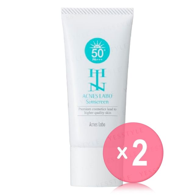 HIN-Acnes Labo Sunscreen SPF 50 PA 2pcs Bundle Set