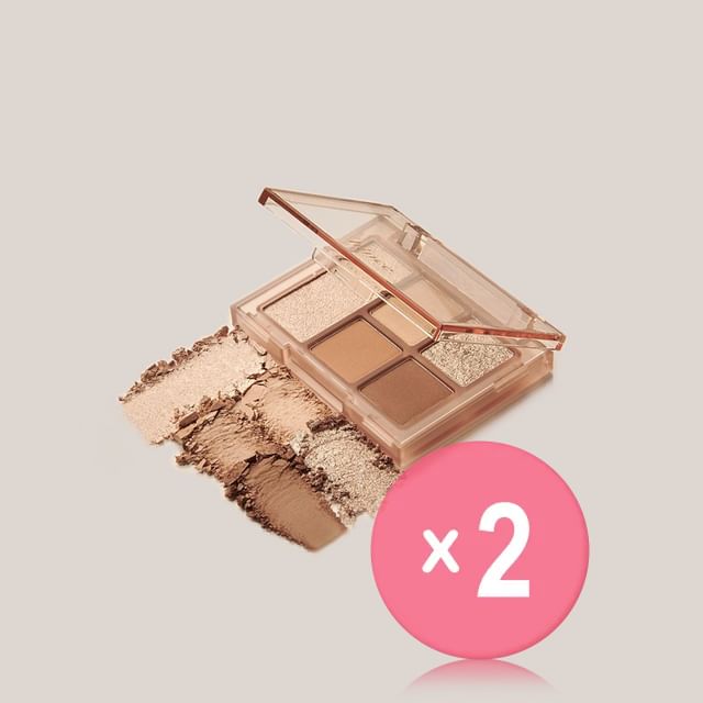 hince-All-round Eye Palette - 3 Types 2pcs Bundle Set
