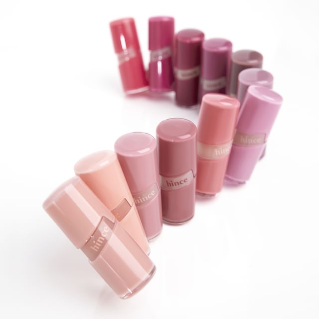 hince-YesStyle Exclusive Raw Glow Gel Tint Mini - Tint gel lèvres effet glossé - 12 teintes