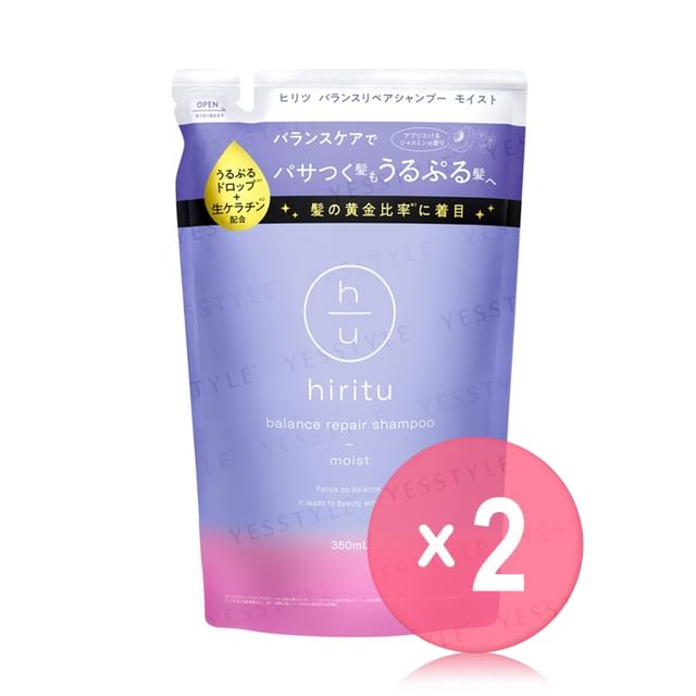 Hiritu-Balance Repair Shampoo Moist 2pcs Bundle Set