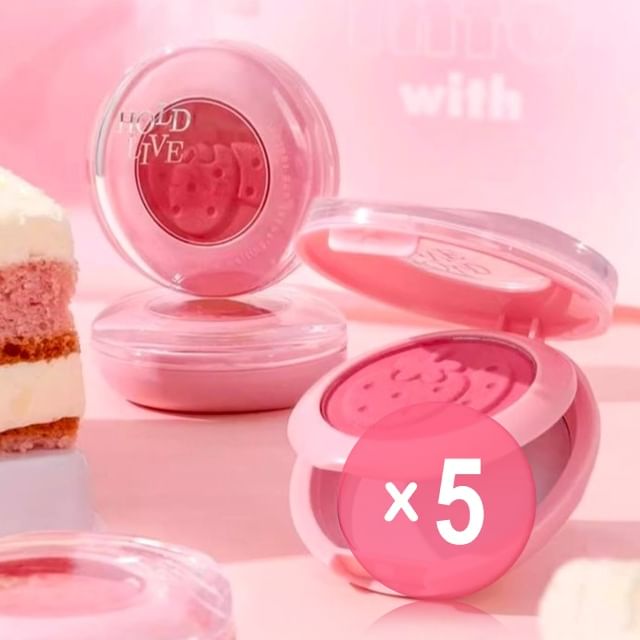 HOLD LIVE-Matte Blush Highlight Palette 1-3 5pcs Bundle Set