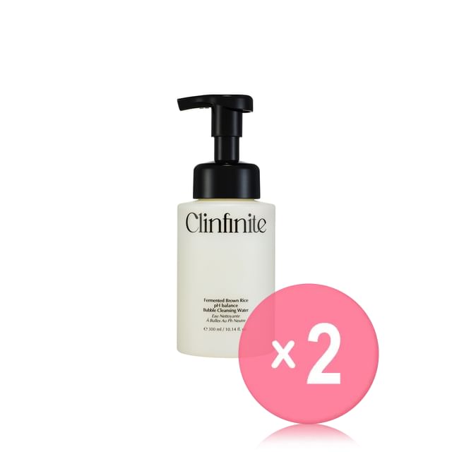 HOLIKA HOLIKA-Clinfinite Fermented Brown Rice Bubble Cleansing Water 2pcs Bundle Set