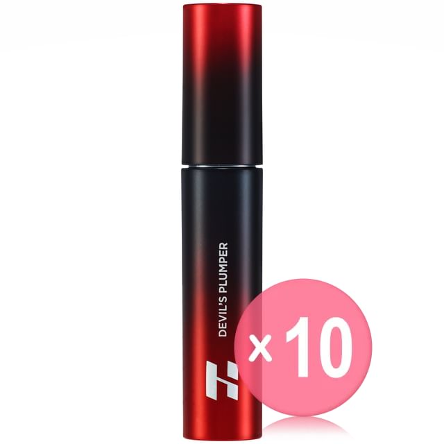HOLIKA HOLIKA-Devils Plumper - 2 Types 10pcs Bundle Set-02 Hellfire Glow Topper X 10 Pcs