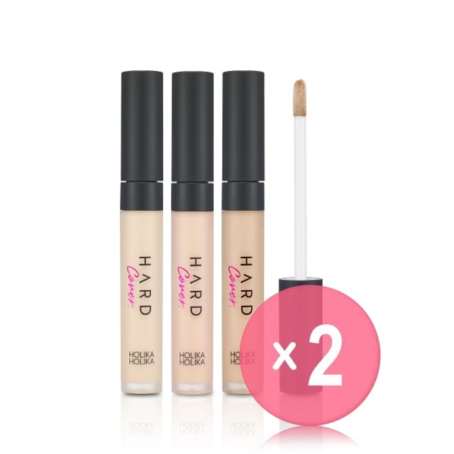 HOLIKA HOLIKA-Hard Cover Liquid Concealer 3 Colors 2pcs Bundle Set
