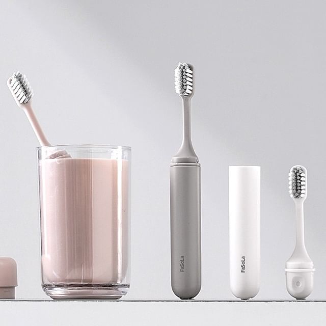 Home Simply-Travel Foldable Toothbrush Toothbrush Cup