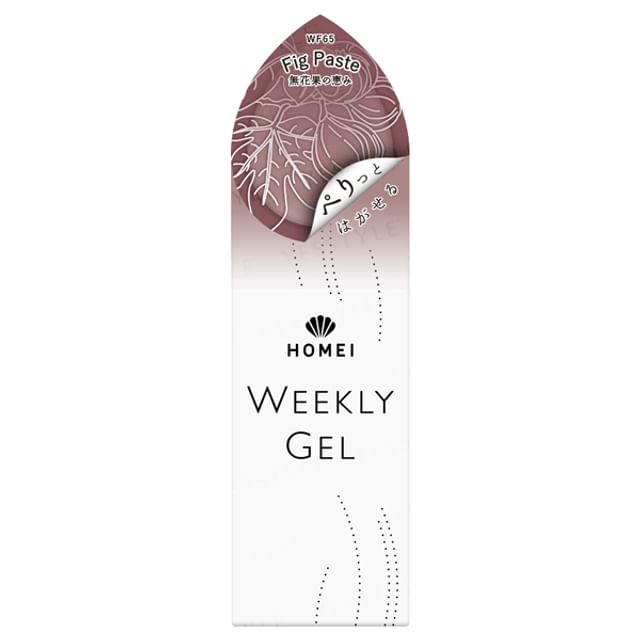 Homei-Weekly Gel Nail Polish WF65 Fig Paste