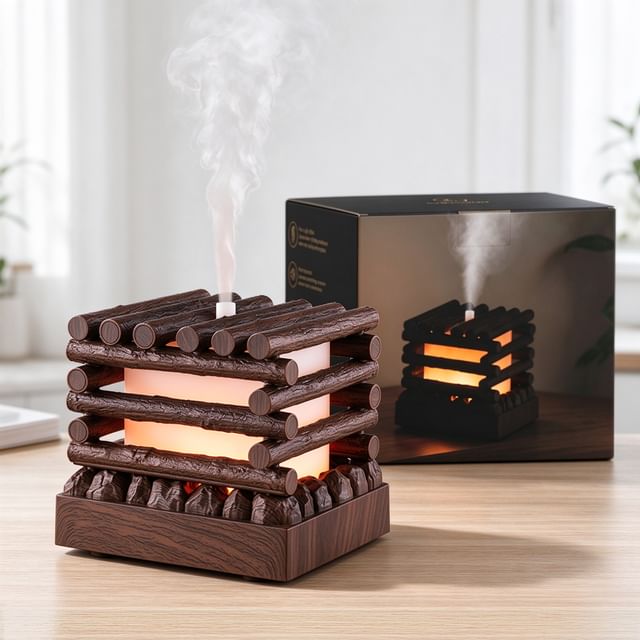 HOMTEC-USB Rechargeable Cabin Style Aroma Diffuser