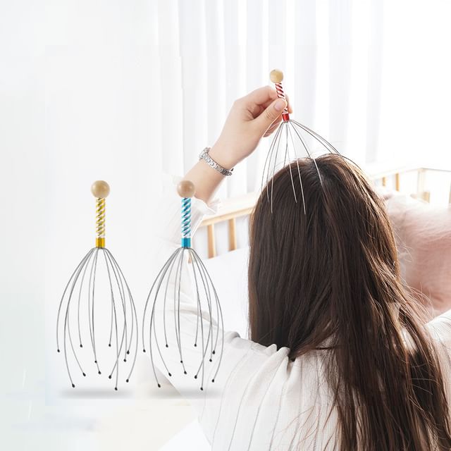 Honeyfluff-Stainless Steel Head Scalp Massager