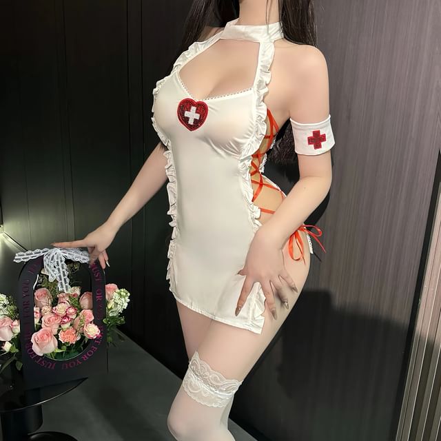 Hotty-Nurse Lingerie Costume Set