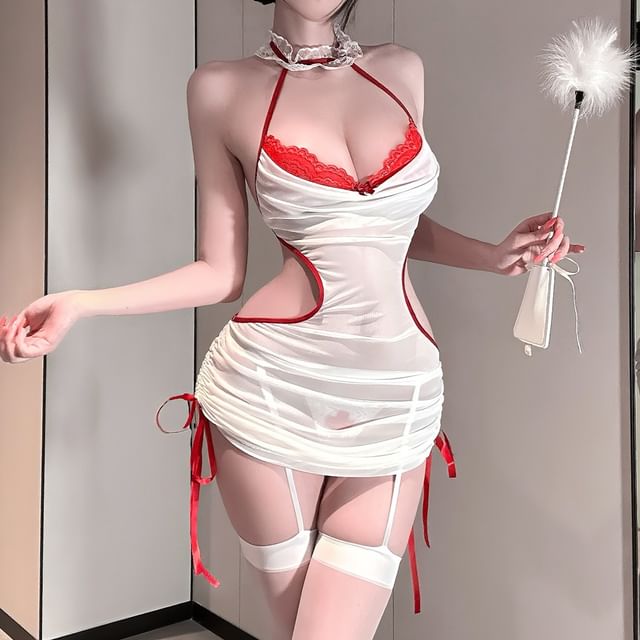 Hotty-Nurse Lingerie Costume Set