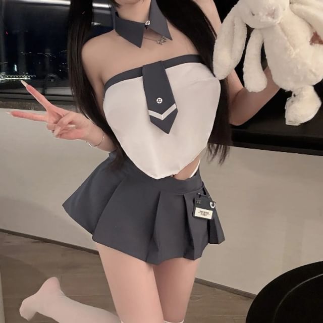 Hotty-Student Lingerie Costume Set