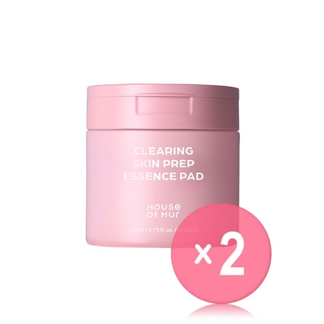 House of Hur-Clearing Skin Prep Essence Pad 2pcs Bundle Set