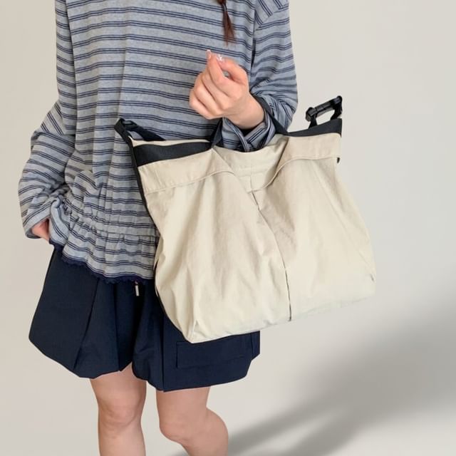 HOVERUP-Nylon Crossbody Tote Bag