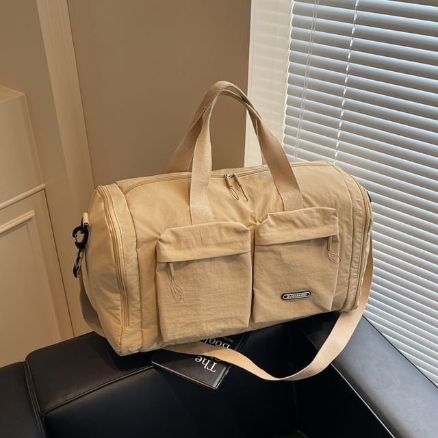 HOVERUP-Plain Zip Carryall Bag