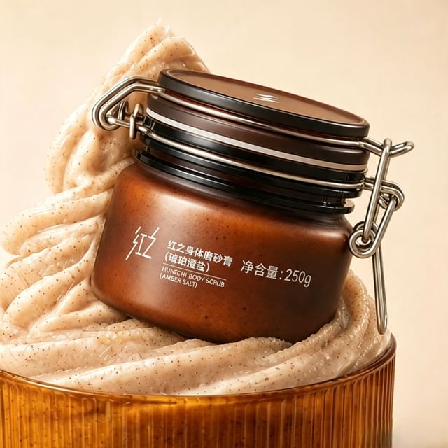Hung Chi-Amber Salt Body Scrub