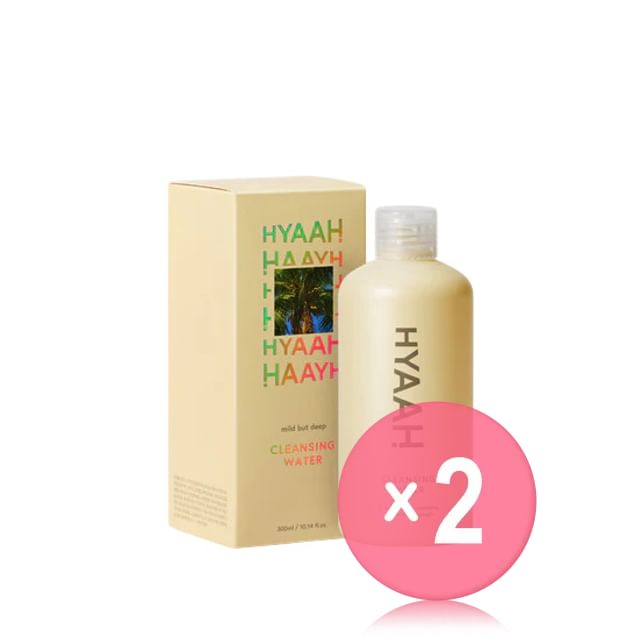 HYAAH-Mild But Deep Cleansing Water 2pcs Bundle Set
