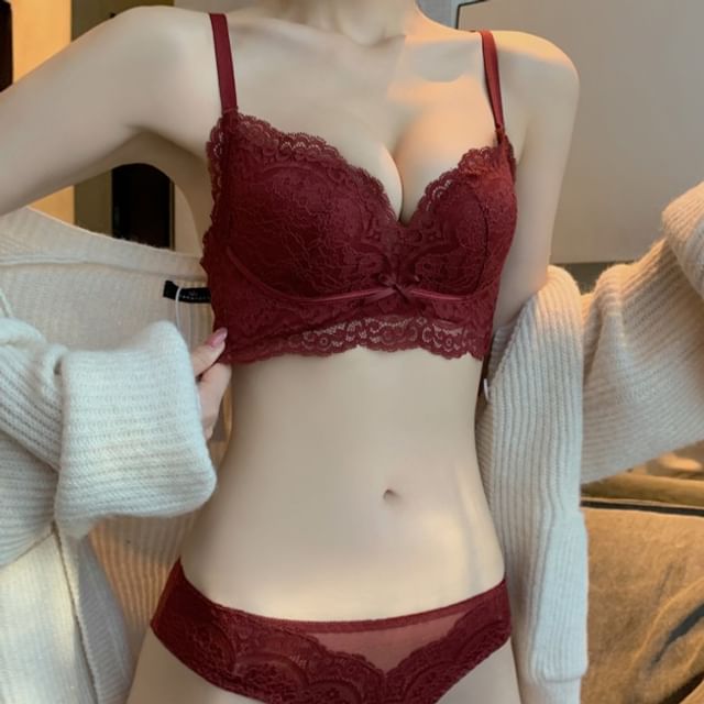 HYG Lingerie-Lace Wireless Bra