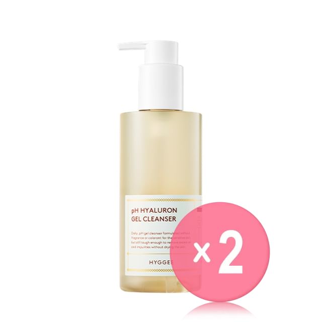 HYGGEE-pH Hyaluron Gel Cleanser 2pcs Bundle Set