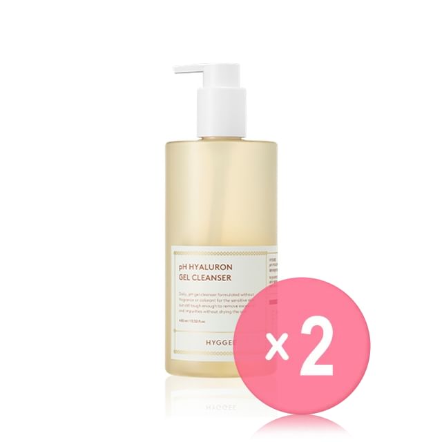 HYGGEE-pH Hyaluron Gel Cleanser Jumbo 2pcs Bundle Set