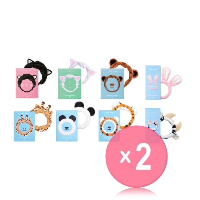I DEW CARE-Headband - 8 Types 2pcs Bundle Set
