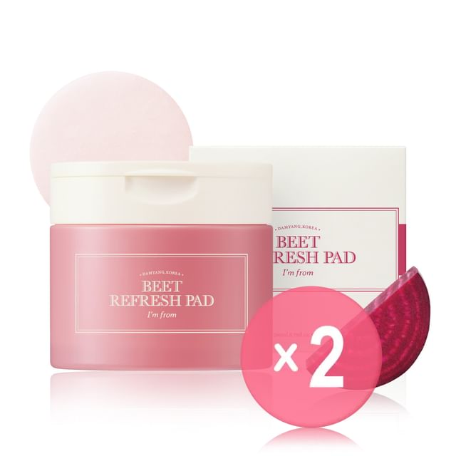 I-m from-Beet Refresh Pad 2pcs Bundle Set