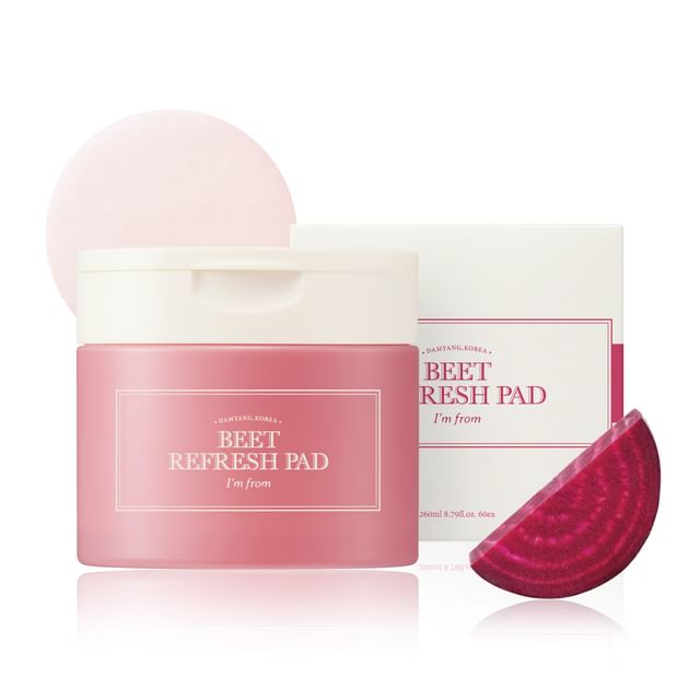 I-m from-Beet Refresh Pad - Compresses rafraîchissantes-60compresses