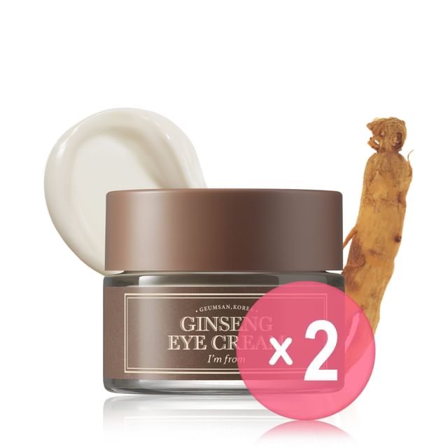 I-m from-Ginseng Eye Cream 2pcs Bundle Set