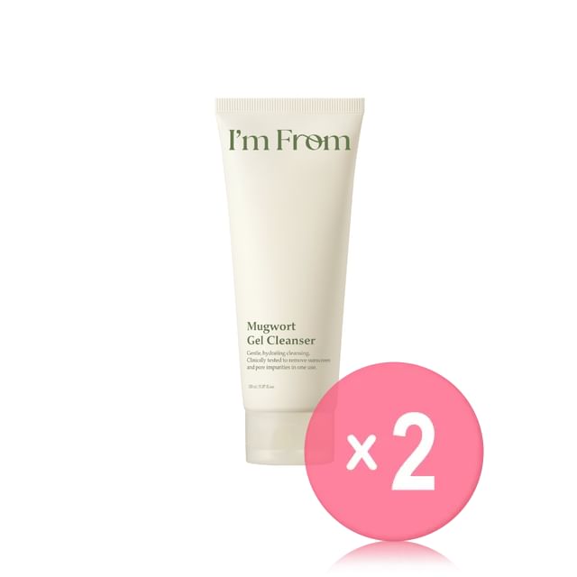 I-m from-Mugwort Gel Cleanser 2pcs Bundle Set