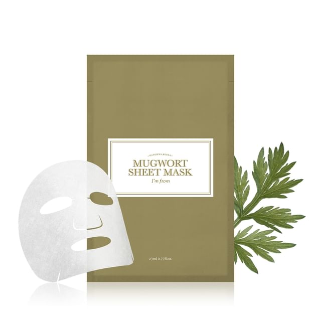I-m from-Mugwort Sheet Mask-23ml X 1 Sheet