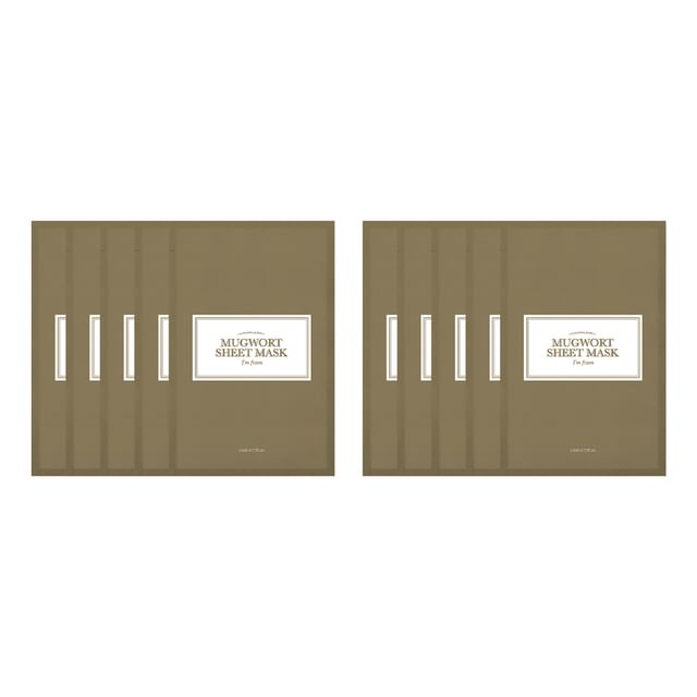 I-m from-Mugwort Sheet Mask Set Bundle Set