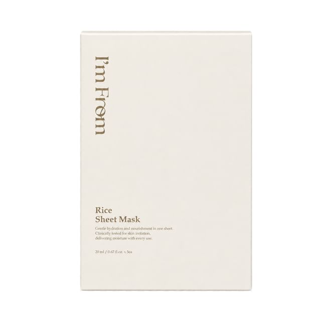 I-m from-Rice Sheet Mask Set