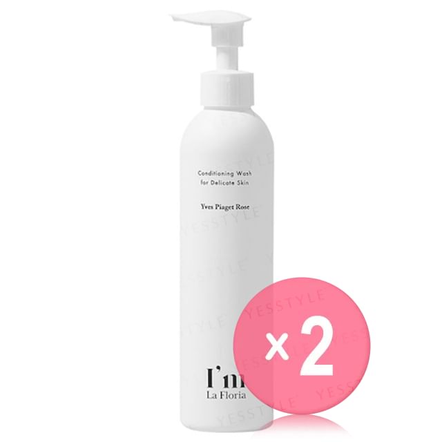 I-m La Floria-Conditioning Wash For Delicate Skin 2pcs Bundle Set