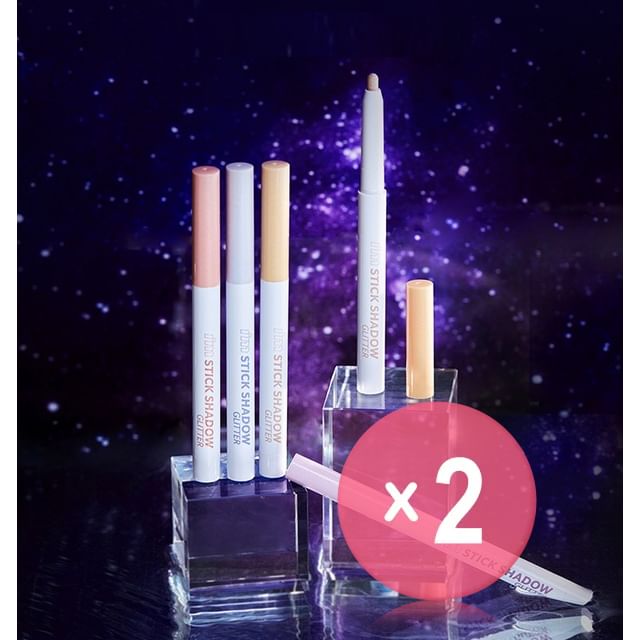 I-M MEME-Im Stick Shadow Glitter - 4 Colors 2pcs Bundle Set