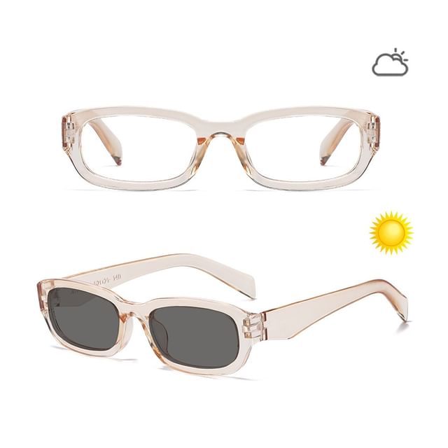 iLANURA-Rectangular Thick Rim Glasses