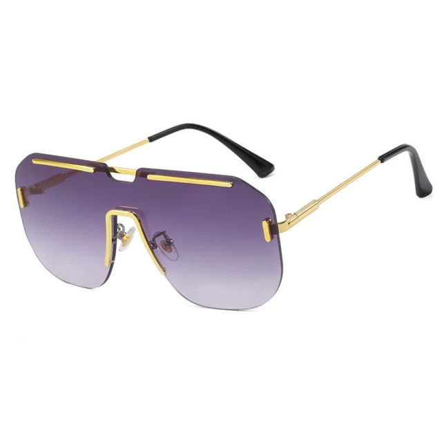 iLANURA-Rimless Oversized Sunglasses