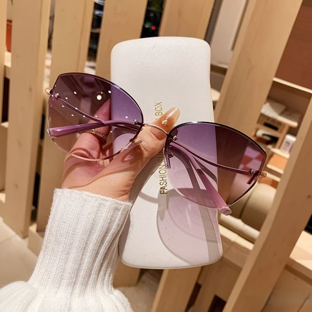 iLANURA-Semi Rimless Sunglasses