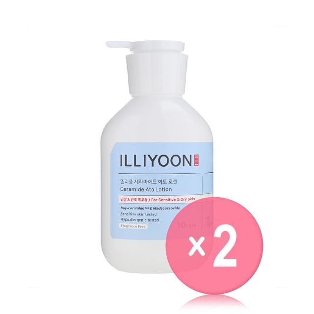 ILLIYOON-Ceramide Ato Lotion 2pcs Bundle Set
