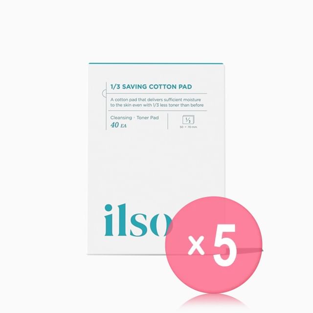 ilso-13 Saving Cotton Pad 5pcs Bundle Set