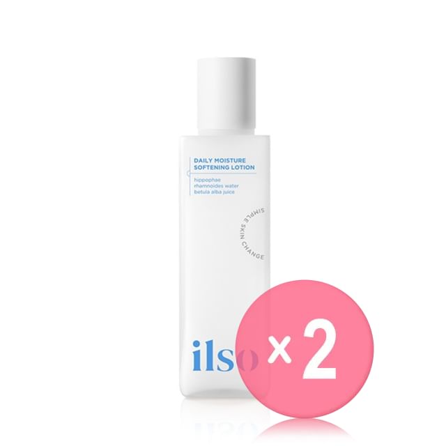 ilso-Daily Moisture Softening Lotion 2pcs Bundle Set
