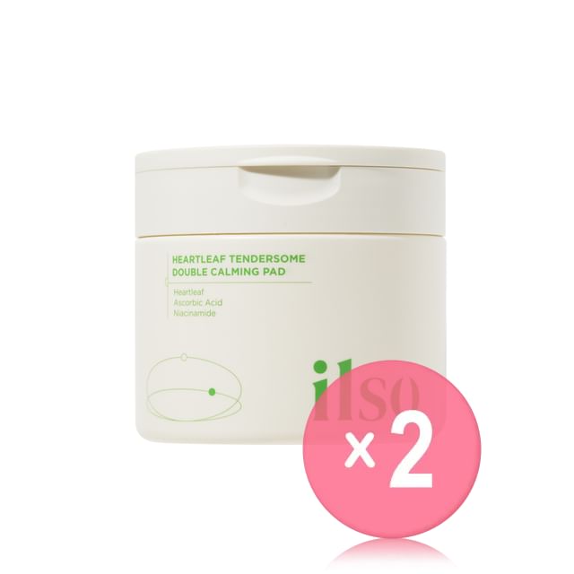 ilso-Heartleaf Tendersome Double Calming Pads 2pcs Bundle Set